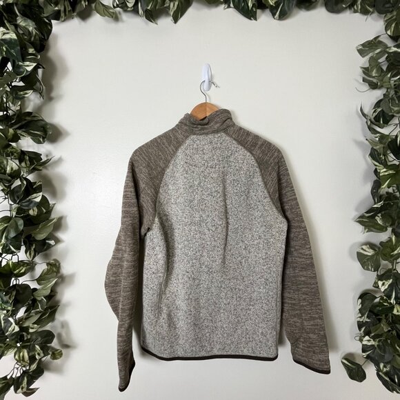 Patagonia Athletic The Better Sweater 1/4 Zip Pullover Jacket Grey Men’s Size S - Picture 2 of 9